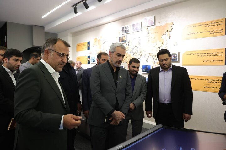بازدید وزیر اقتصاد از نمایشگاه بین‌المللی مبارزه با پولشویی|سربیل