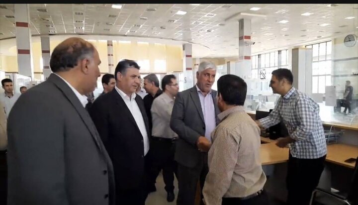 بازدید معاونین گمرک ایران و هیئت همراه از گمرک پرویزخان|سربیل